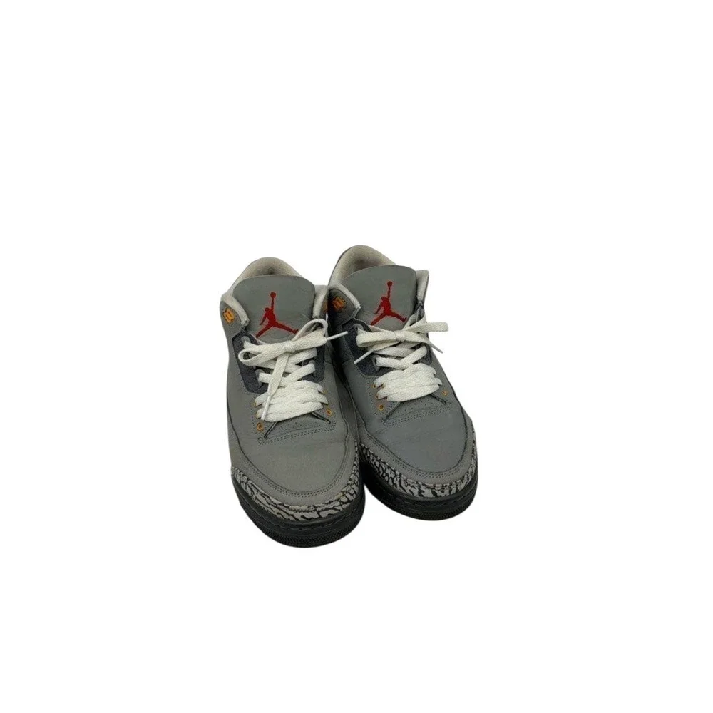 🔥 Air Jordan 3 Retro Cool Grey 2021 Men's Size 8 Sneakers CT8532-012
